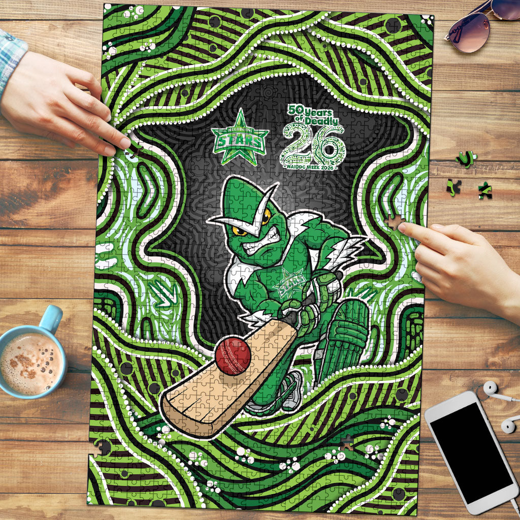 Melbourne Stars NAIDOC Week 2026 Puzzle Aboriginal Indigenous - 50 Years of Deadly