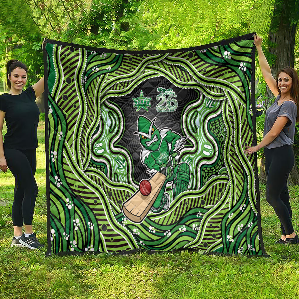Melbourne Stars NAIDOC Week 2026 Quilt Aboriginal Indigenous - 50 Years of Deadly