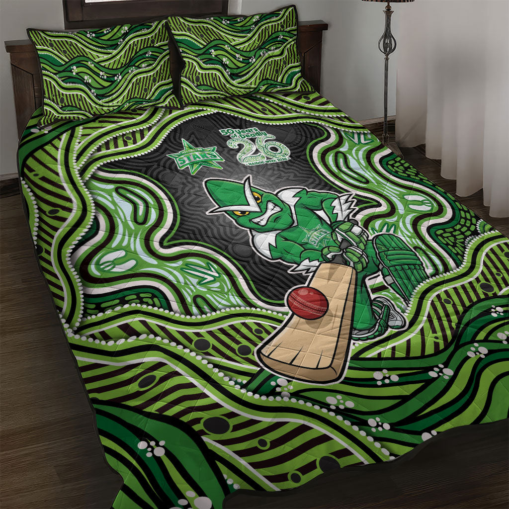 Melbourne Stars NAIDOC Week 2026 Quilt Bed Set Aboriginal Indigenous - 50 Years of Deadly