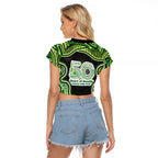 Melbourne Stars NAIDOC Week 2026 Raglan Cropped T Shirt Aboriginal Indigenous - 50 Years of Deadly