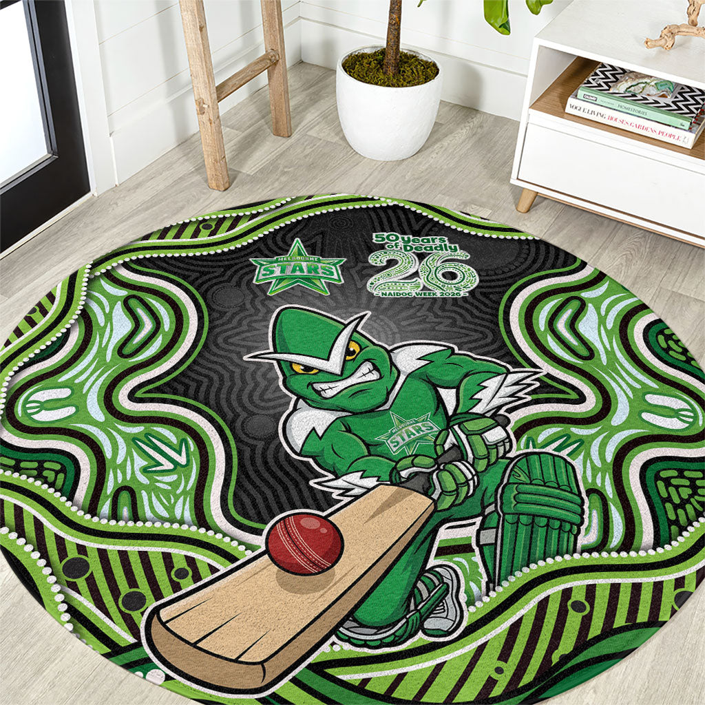 Melbourne Stars NAIDOC Week 2026 Round Carpet Aboriginal Indigenous - 50 Years of Deadly