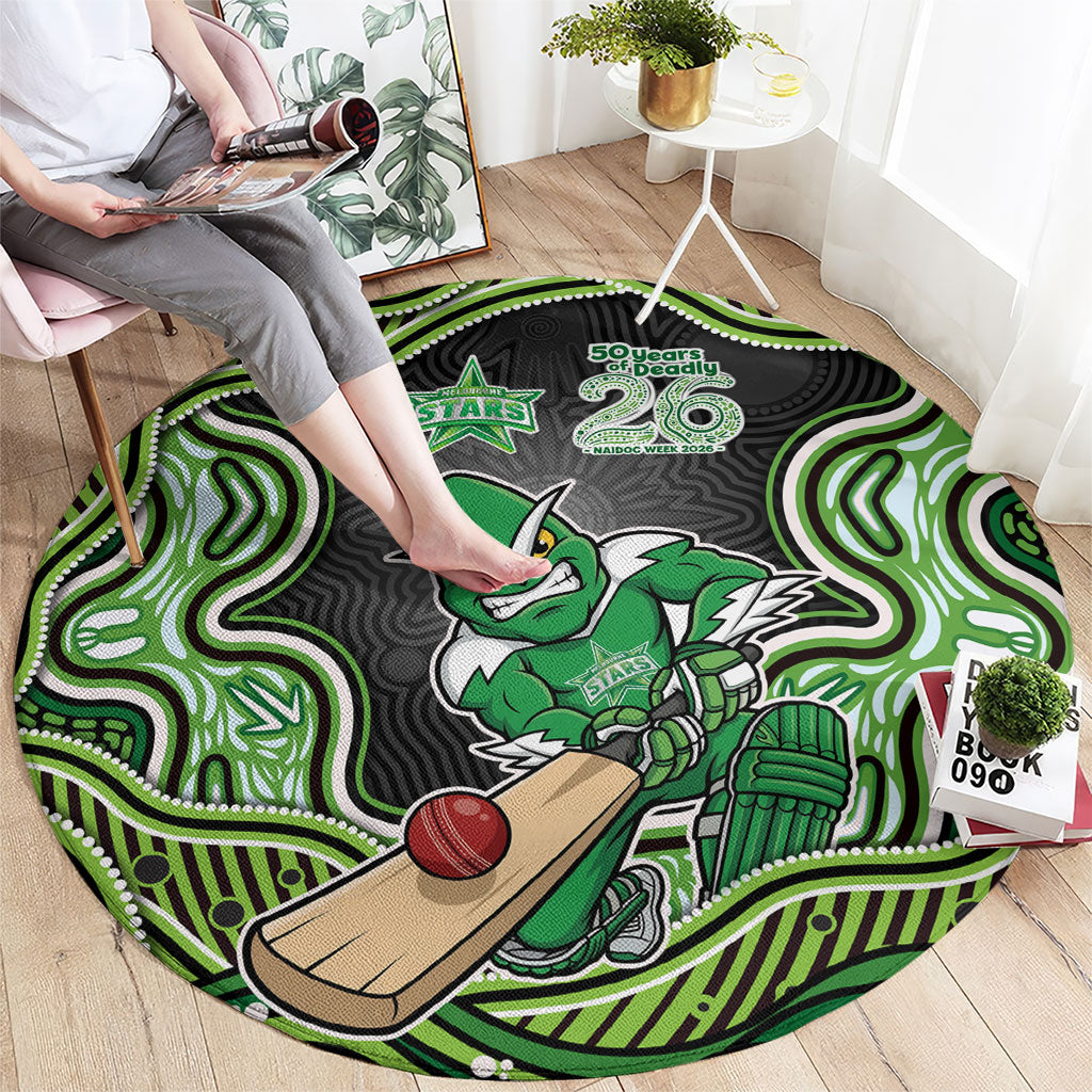 Melbourne Stars NAIDOC Week 2026 Round Carpet Aboriginal Indigenous - 50 Years of Deadly