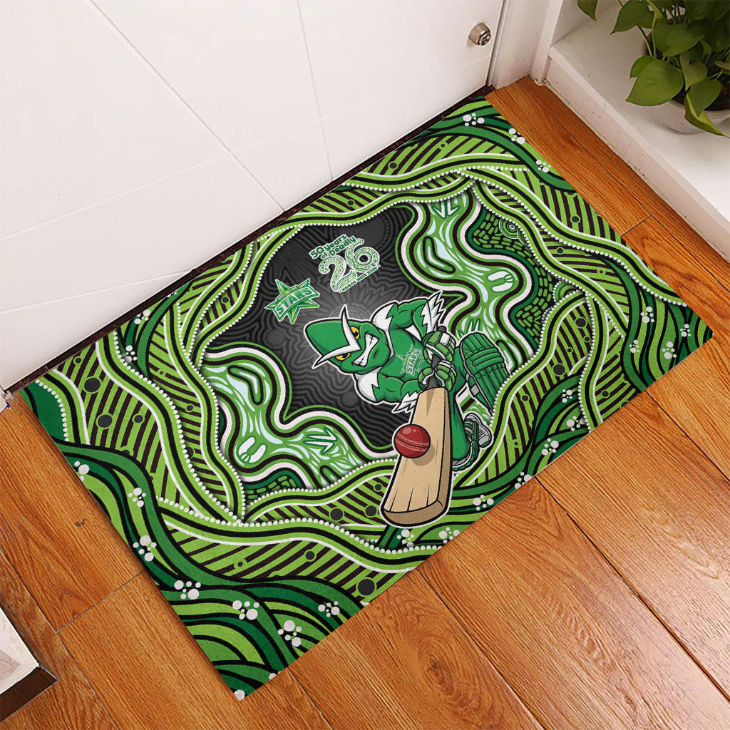 Melbourne Stars NAIDOC Week 2026 Rubber Doormat Aboriginal Indigenous - 50 Years of Deadly