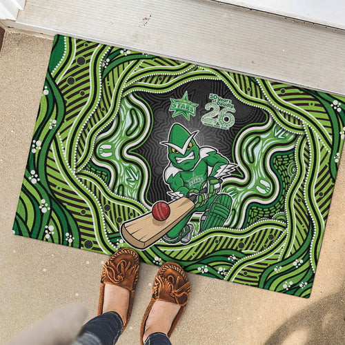 Melbourne Stars NAIDOC Week 2026 Rubber Doormat Aboriginal Indigenous - 50 Years of Deadly