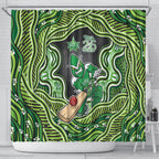 Melbourne Stars NAIDOC Week 2026 Shower Curtain Aboriginal Indigenous - 50 Years of Deadly