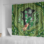 Melbourne Stars NAIDOC Week 2026 Shower Curtain Aboriginal Indigenous - 50 Years of Deadly