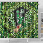 Melbourne Stars NAIDOC Week 2026 Shower Curtain Aboriginal Indigenous - 50 Years of Deadly