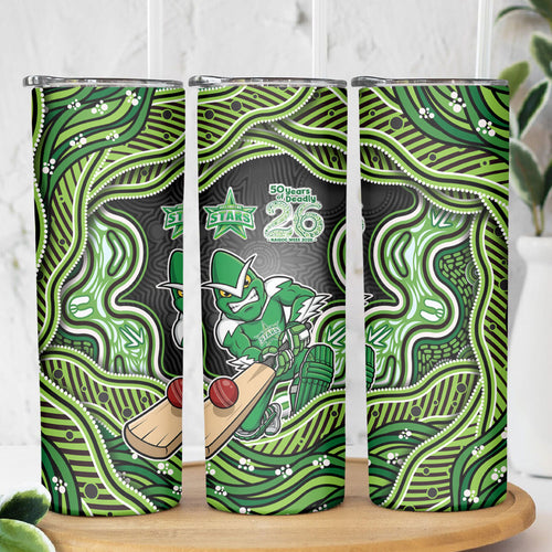 Melbourne Stars NAIDOC Week 2026 Skinny Tumbler Aboriginal Indigenous - 50 Years of Deadly
