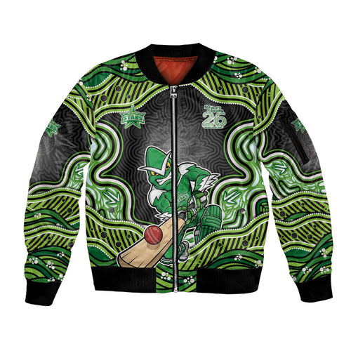 Melbourne Stars NAIDOC Week 2026 Sleeve Zip Bomber Jacket Aboriginal Indigenous - 50 Years of Deadly