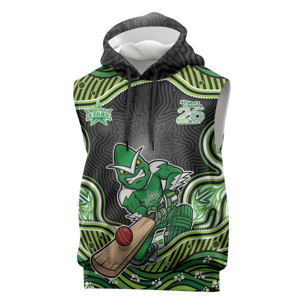 Melbourne Stars NAIDOC Week 2026 Sleeveless Hoodie Aboriginal Indigenous - 50 Years of Deadly