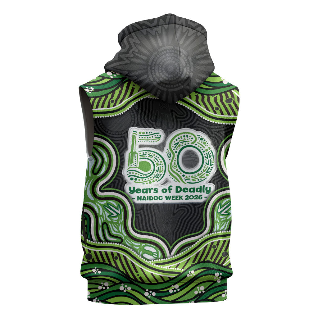 Melbourne Stars NAIDOC Week 2026 Sleeveless Hoodie Aboriginal Indigenous - 50 Years of Deadly