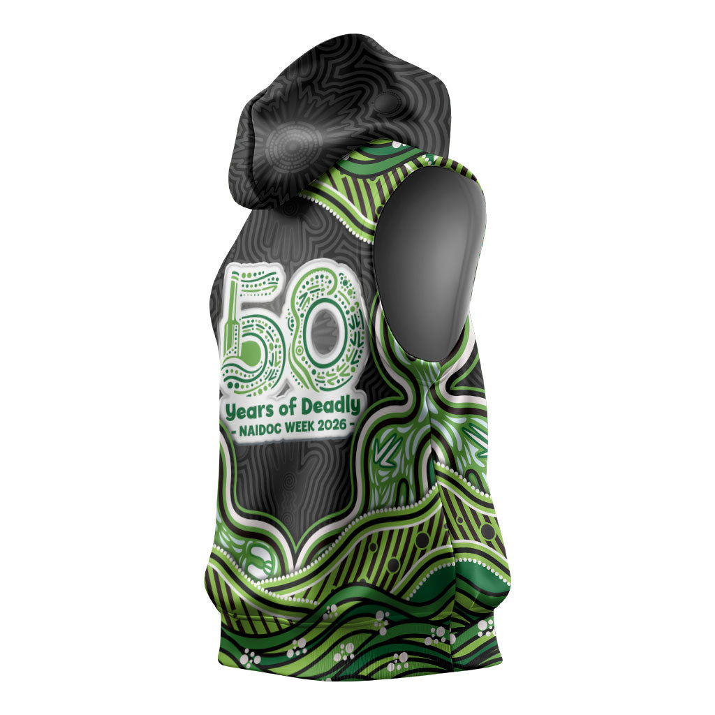Melbourne Stars NAIDOC Week 2026 Sleeveless Hoodie Aboriginal Indigenous - 50 Years of Deadly