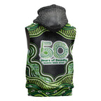 Melbourne Stars NAIDOC Week 2026 Sleeveless Zip Hoodie Aboriginal Indigenous - 50 Years of Deadly