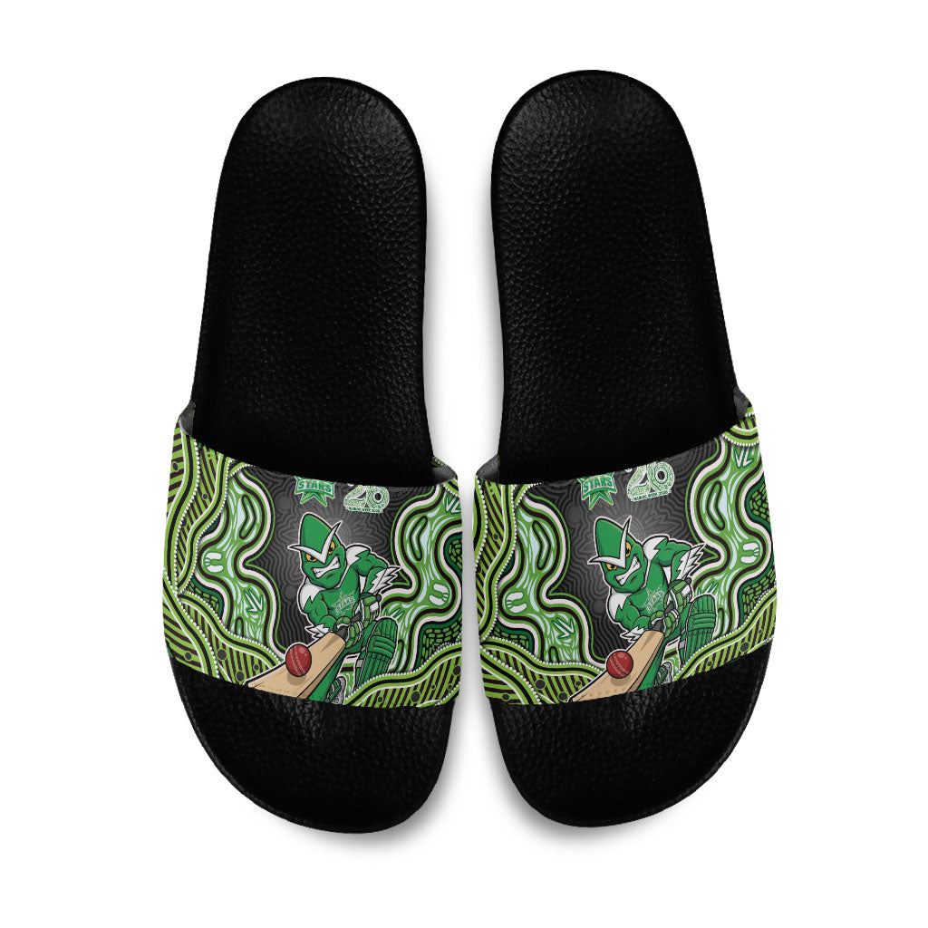 Melbourne Stars NAIDOC Week 2026 Slide Sandals Aboriginal Indigenous - 50 Years of Deadly