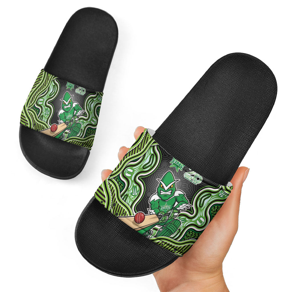 Melbourne Stars NAIDOC Week 2026 Slide Sandals Aboriginal Indigenous - 50 Years of Deadly