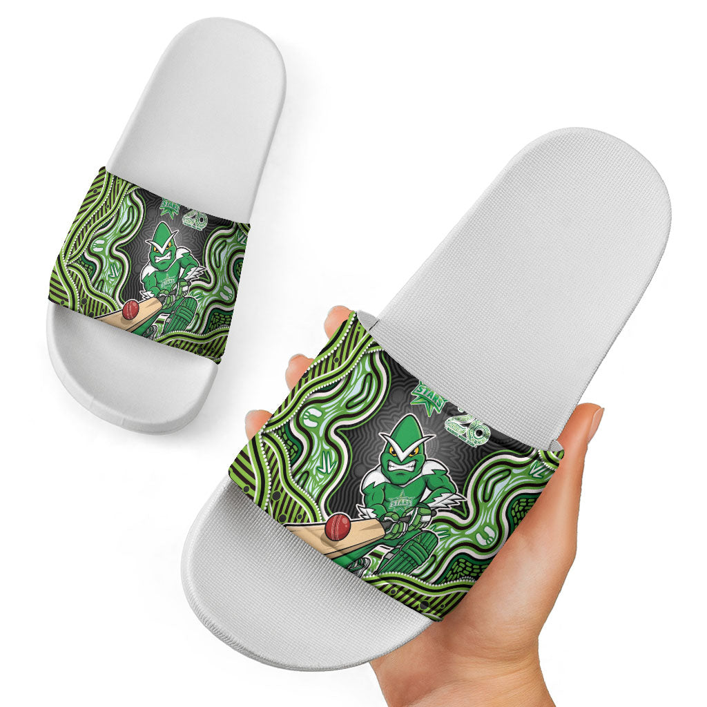 Melbourne Stars NAIDOC Week 2026 Slide Sandals Aboriginal Indigenous - 50 Years of Deadly