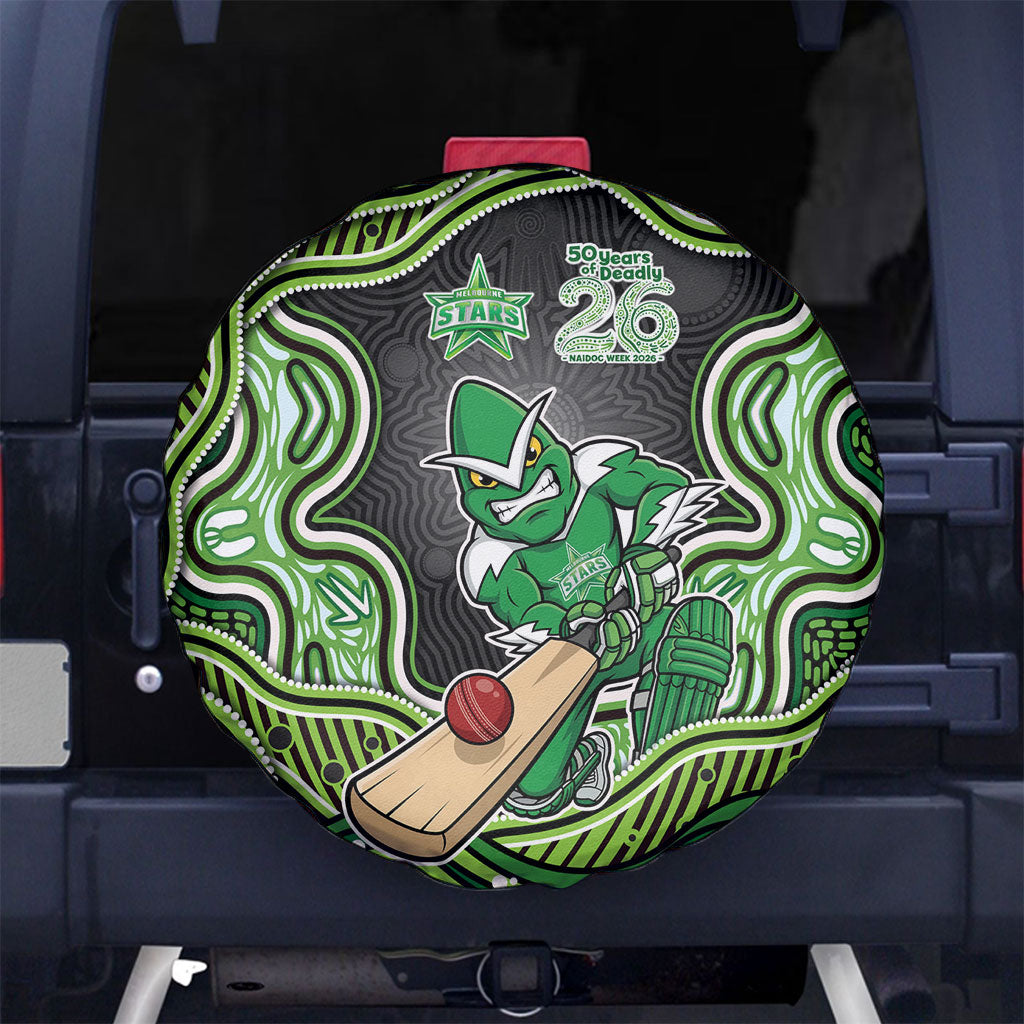 Melbourne Stars NAIDOC Week 2026 Spare Tire Cover Aboriginal Indigenous - 50 Years of Deadly