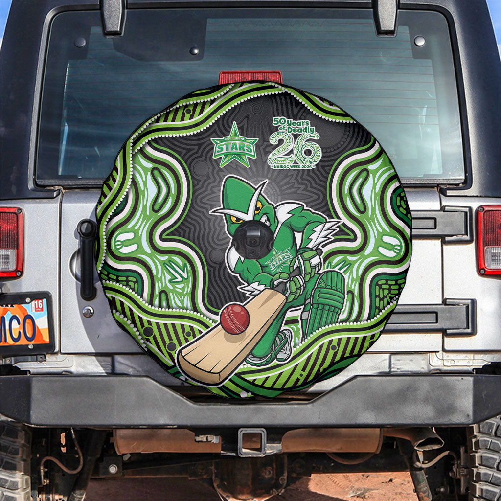 Melbourne Stars NAIDOC Week 2026 Spare Tire Cover Aboriginal Indigenous - 50 Years of Deadly