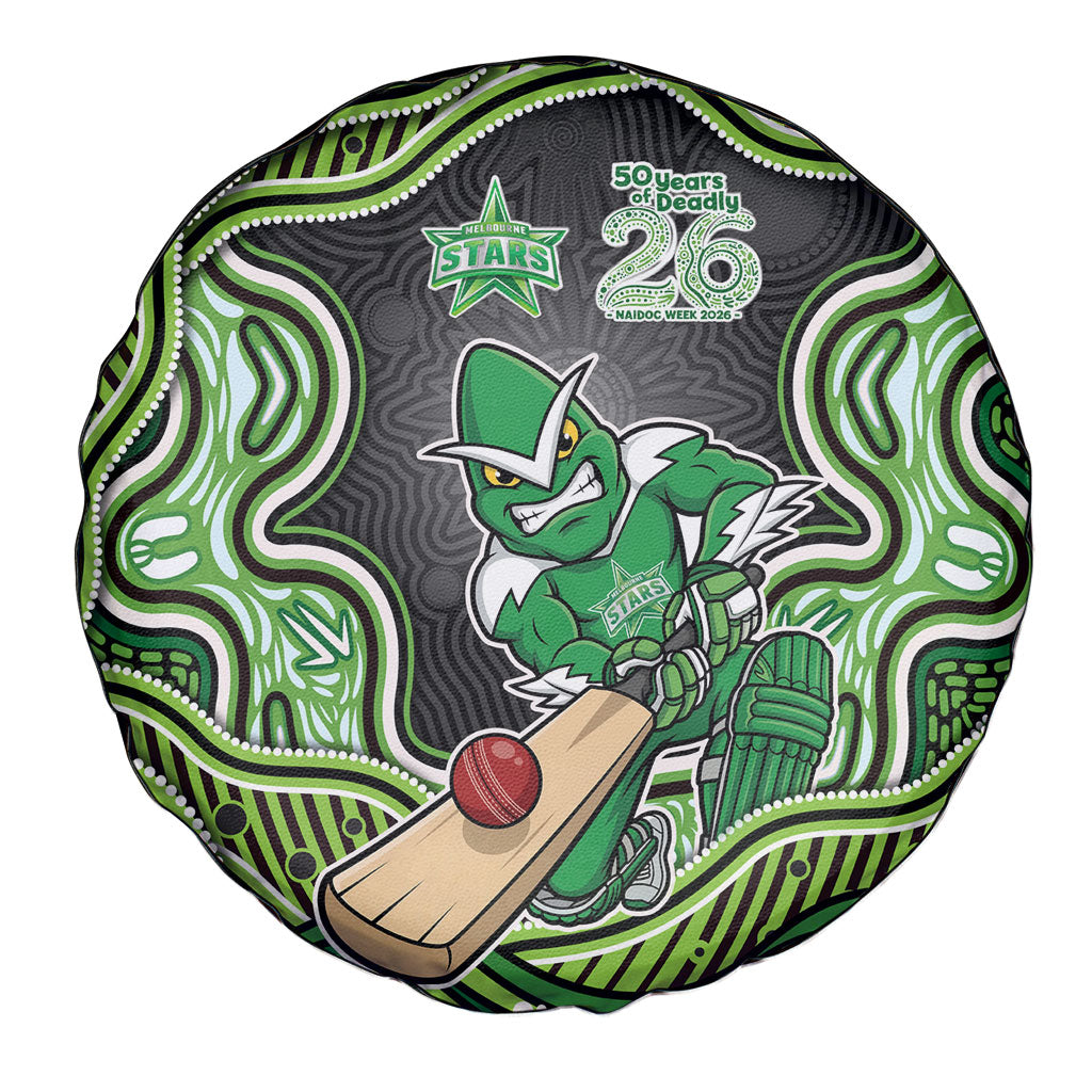 Melbourne Stars NAIDOC Week 2026 Spare Tire Cover Aboriginal Indigenous - 50 Years of Deadly