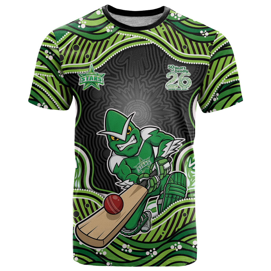 Melbourne Stars NAIDOC Week 2026 T Shirt Aboriginal Indigenous - 50 Years of Deadly