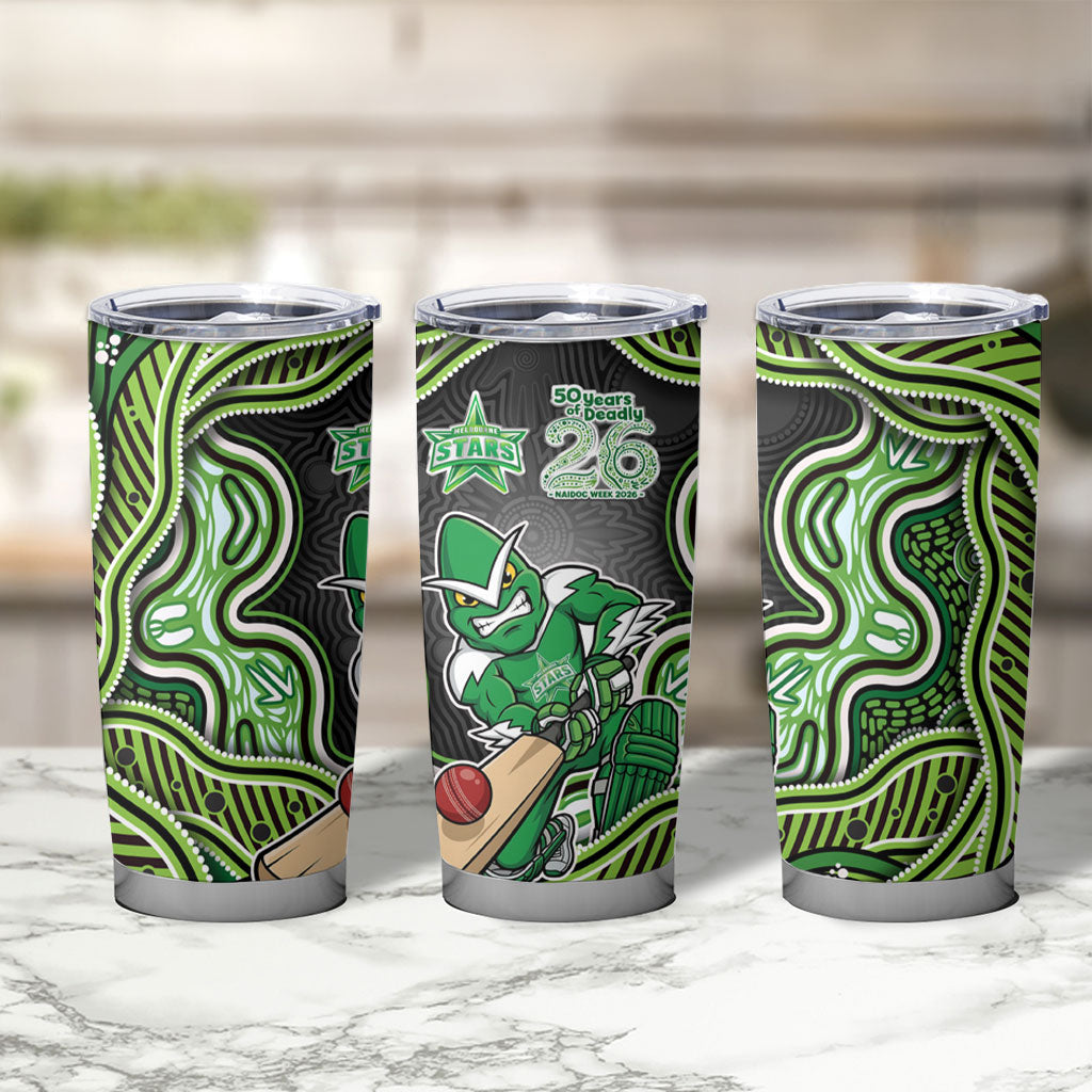 Melbourne Stars NAIDOC Week 2026 Tumbler Cup Aboriginal Indigenous - 50 Years of Deadly