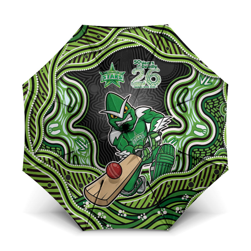 Melbourne Stars NAIDOC Week 2026 Umbrella Aboriginal Indigenous - 50 Years of Deadly