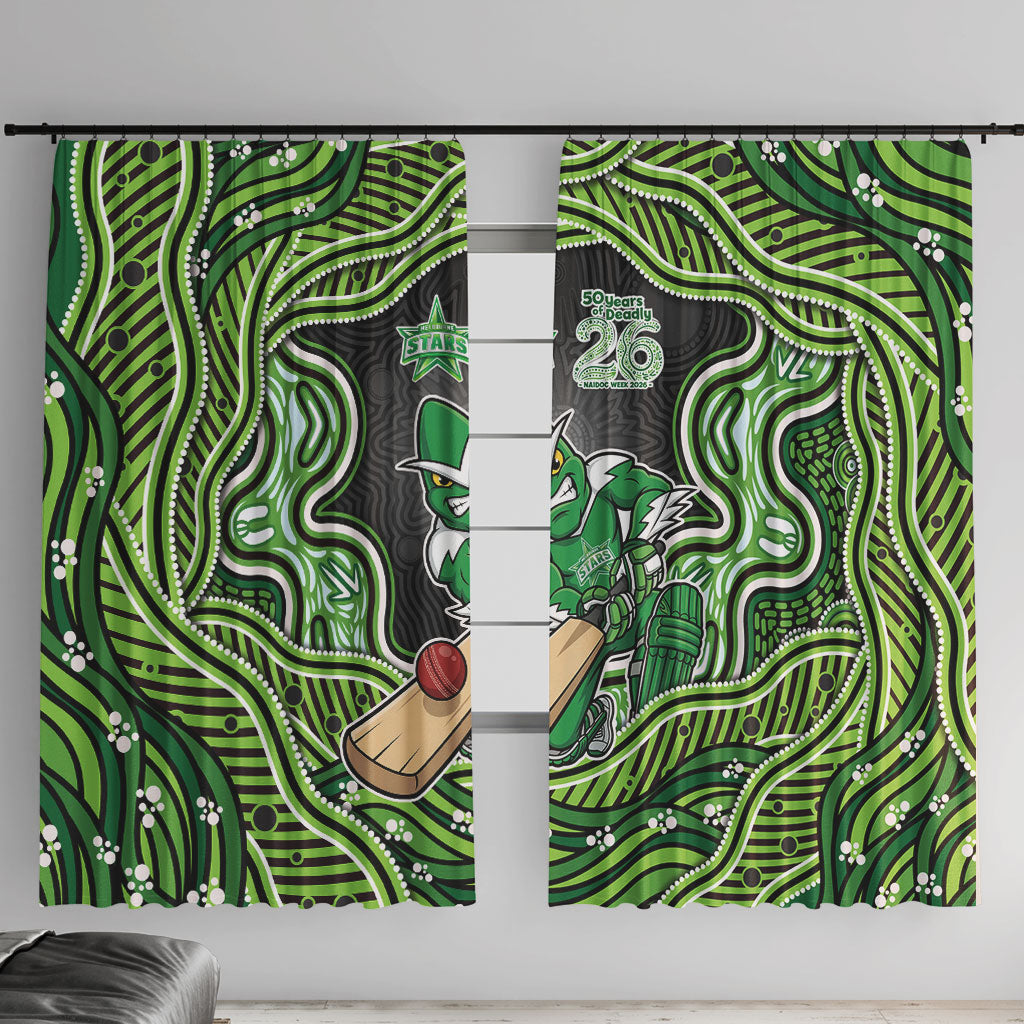 Melbourne Stars NAIDOC Week 2026 Window Curtain Aboriginal Indigenous - 50 Years of Deadly