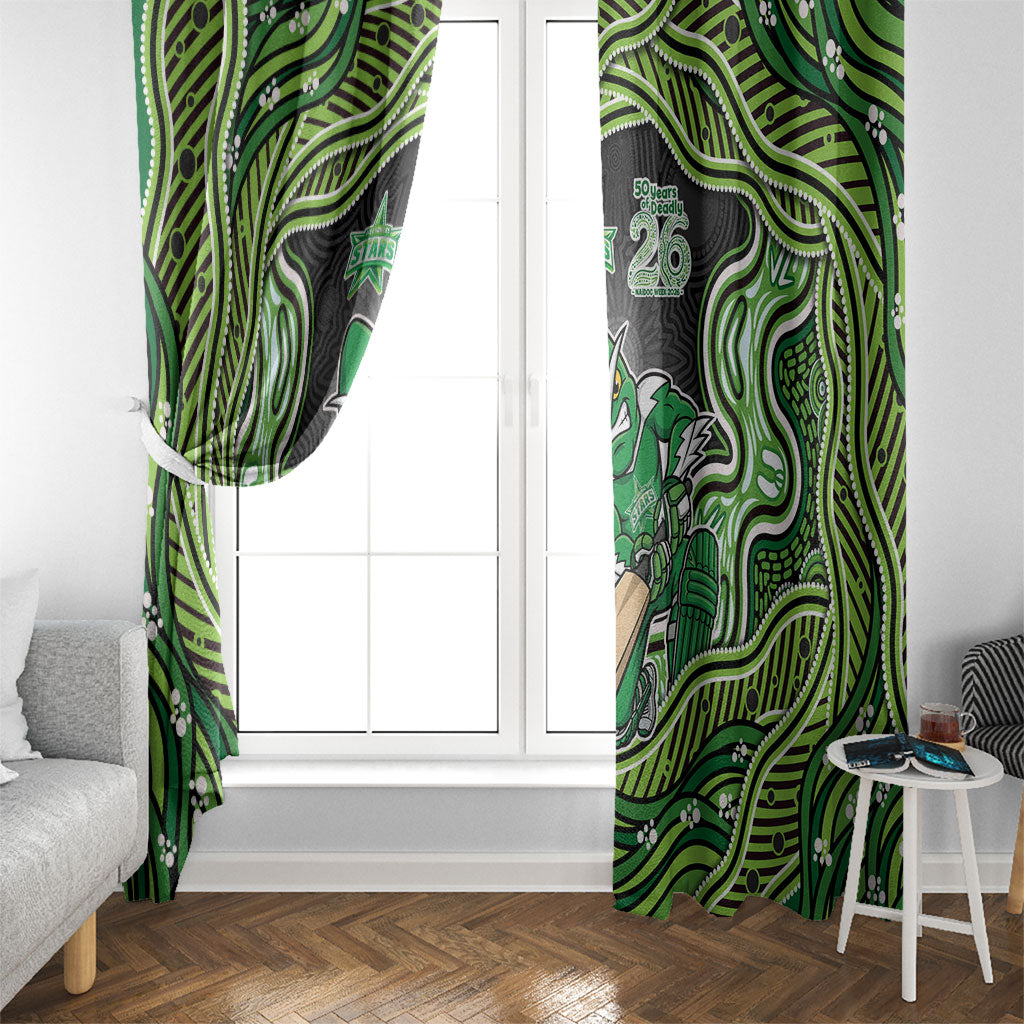Melbourne Stars NAIDOC Week 2026 Window Curtain Aboriginal Indigenous - 50 Years of Deadly