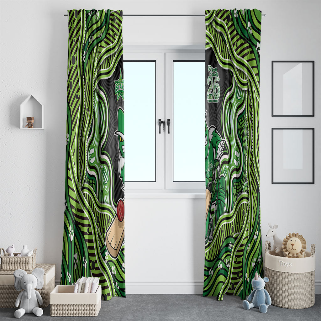 Melbourne Stars NAIDOC Week 2026 Window Curtain Aboriginal Indigenous - 50 Years of Deadly