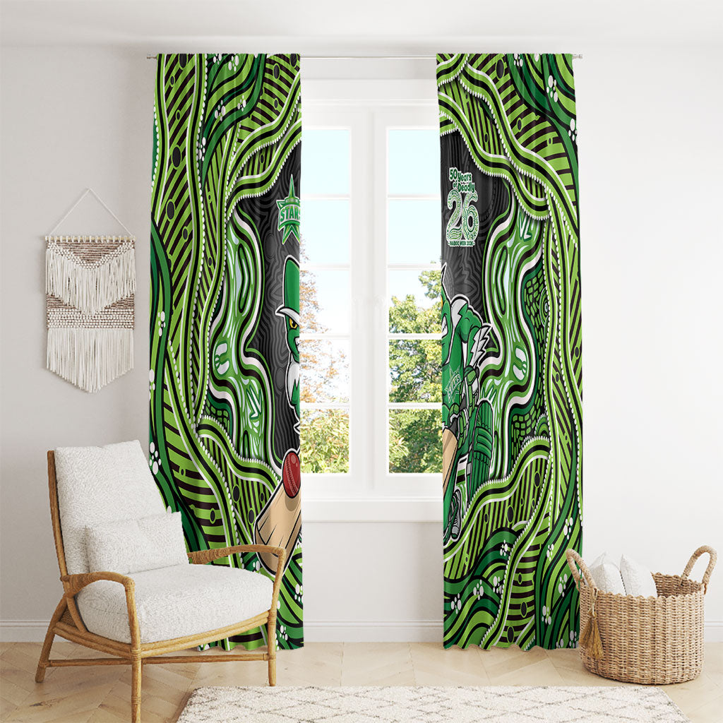 Melbourne Stars NAIDOC Week 2026 Window Curtain Aboriginal Indigenous - 50 Years of Deadly