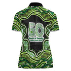 Melbourne Stars NAIDOC Week 2026 Women Polo Shirt Aboriginal Indigenous - 50 Years of Deadly