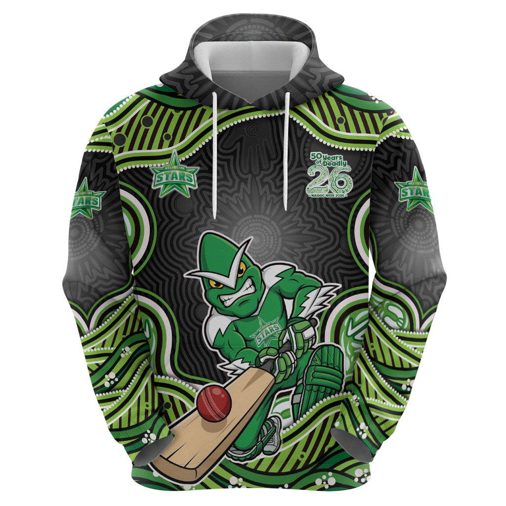 Melbourne Stars NAIDOC Week 2026 Zip Hoodie Aboriginal Indigenous - 50 Years of Deadly