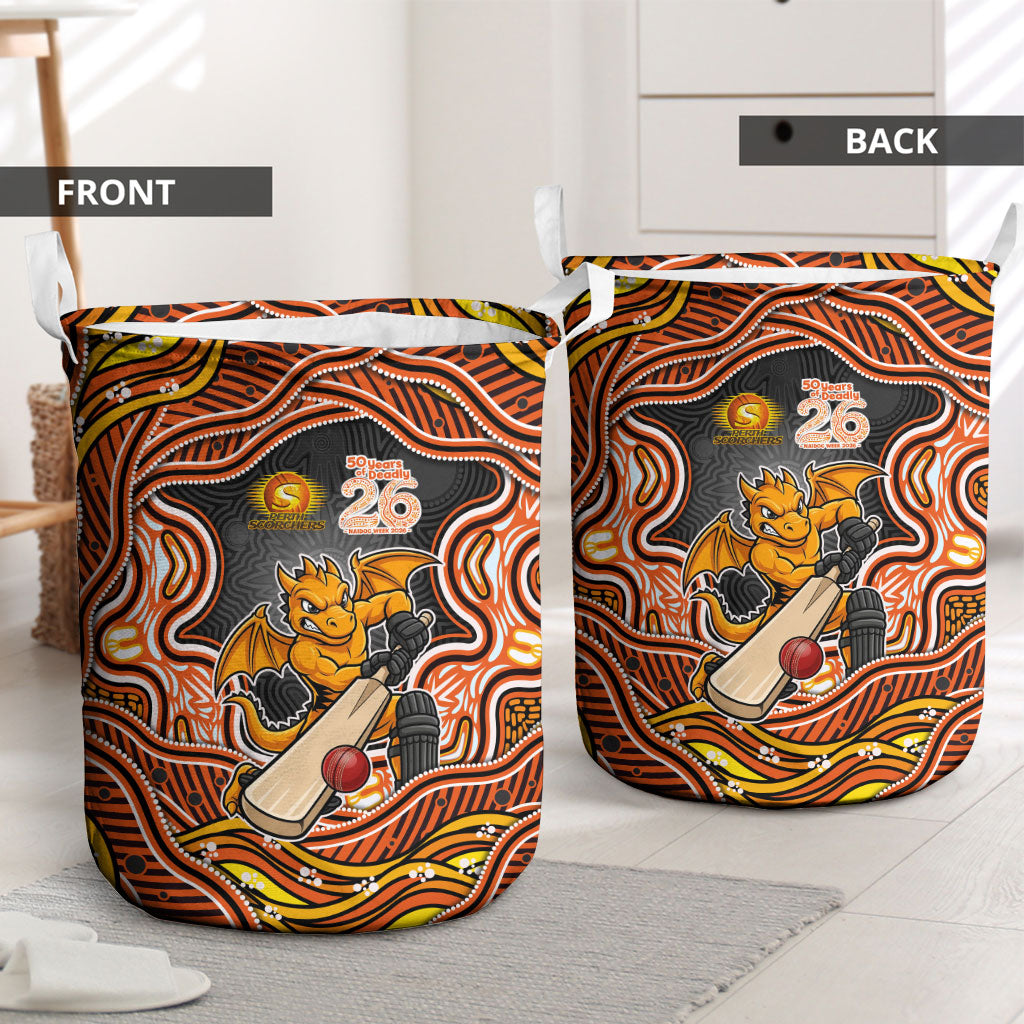 Perth Scorchers NAIDOC Week 2026 Laundry Basket Aboriginal Indigenous - 50 Years of Deadly