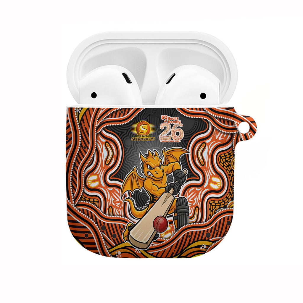 Perth Scorchers NAIDOC Week 2026 AirPods Case Aboriginal Indigenous - 50 Years of Deadly