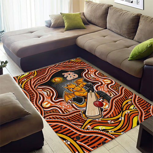 Perth Scorchers NAIDOC Week 2026 Area Rug Aboriginal Indigenous - 50 Years of Deadly