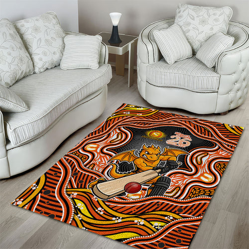 Perth Scorchers NAIDOC Week 2026 Area Rug Aboriginal Indigenous - 50 Years of Deadly