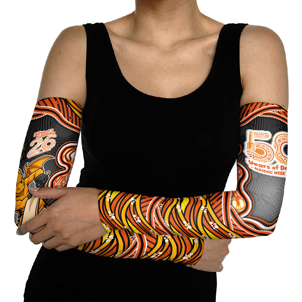 Perth Scorchers NAIDOC Week 2026 Arm Sleeves Aboriginal Indigenous - 50 Years of Deadly