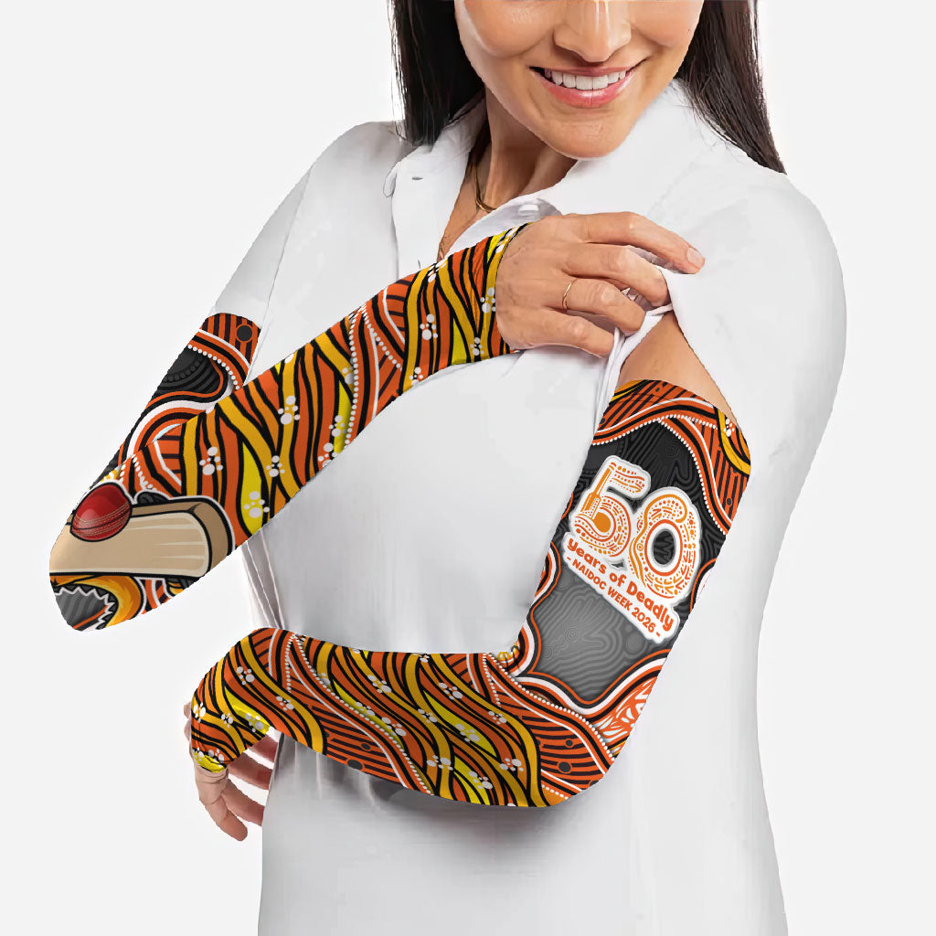 Perth Scorchers NAIDOC Week 2026 Arm Sleeves Aboriginal Indigenous - 50 Years of Deadly