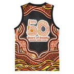Perth Scorchers NAIDOC Week 2026 Basketball Jersey Aboriginal Indigenous - 50 Years of Deadly