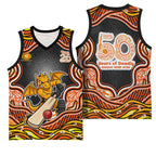 Perth Scorchers NAIDOC Week 2026 Basketball Jersey Aboriginal Indigenous - 50 Years of Deadly