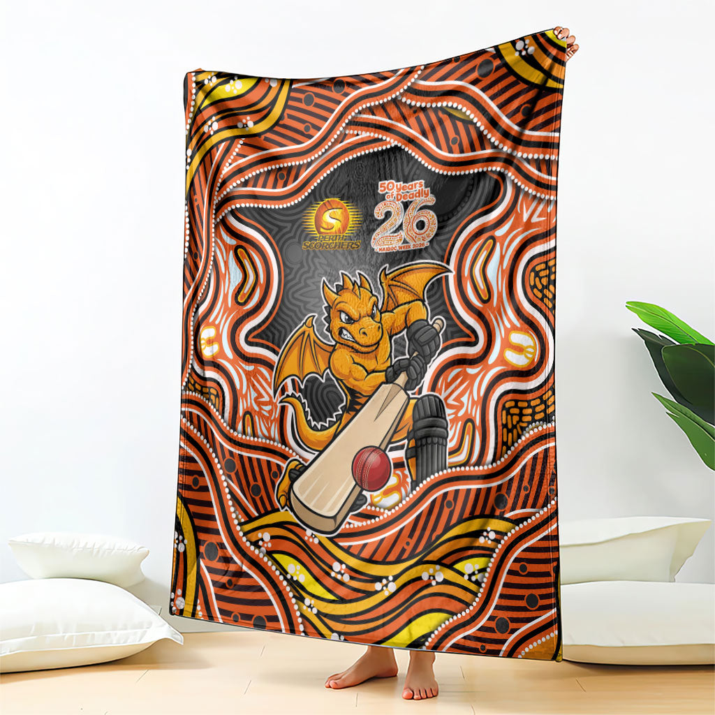 Perth Scorchers NAIDOC Week 2026 Blanket Aboriginal Indigenous - 50 Years of Deadly