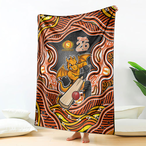 Perth Scorchers NAIDOC Week 2026 Blanket Aboriginal Indigenous - 50 Years of Deadly