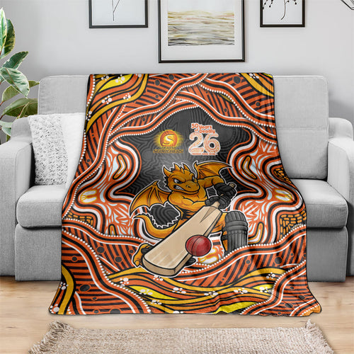 Perth Scorchers NAIDOC Week 2026 Blanket Aboriginal Indigenous - 50 Years of Deadly