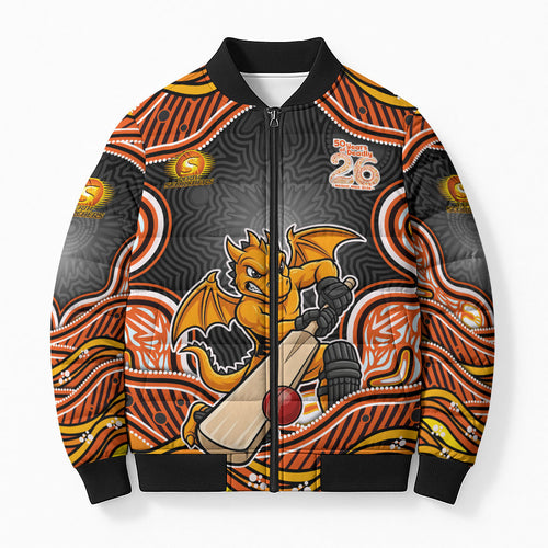 Perth Scorchers NAIDOC Week 2026 Bomber Puffer Jacket Aboriginal Indigenous - 50 Years of Deadly
