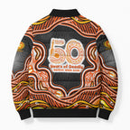 Perth Scorchers NAIDOC Week 2026 Bomber Puffer Jacket Aboriginal Indigenous - 50 Years of Deadly