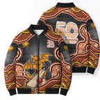 Perth Scorchers NAIDOC Week 2026 Bomber Puffer Jacket Aboriginal Indigenous - 50 Years of Deadly