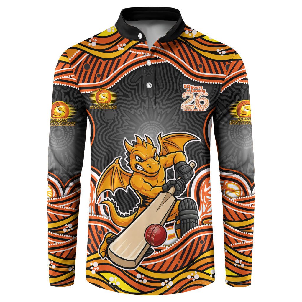 Perth Scorchers NAIDOC Week 2026 Button Sweatshirt Aboriginal Indigenous - 50 Years of Deadly