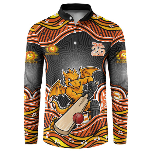 Perth Scorchers NAIDOC Week 2026 Button Sweatshirt Aboriginal Indigenous - 50 Years of Deadly