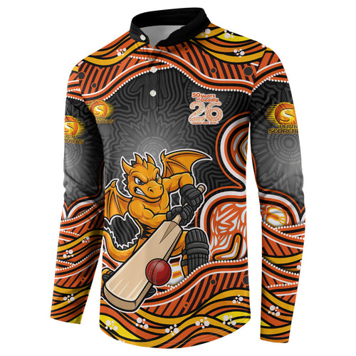 Perth Scorchers NAIDOC Week 2026 Button Sweatshirt Aboriginal Indigenous - 50 Years of Deadly