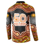 Perth Scorchers NAIDOC Week 2026 Button Sweatshirt Aboriginal Indigenous - 50 Years of Deadly